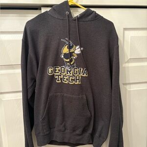 Georgia Tech Dark Gray Hoodie, size medium